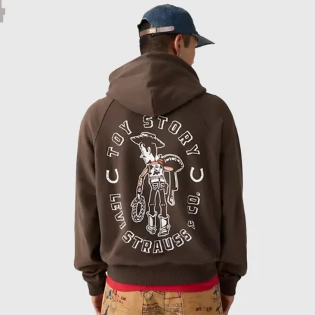 New Levi's x Toy Story 2025 Woody Saddleman Hoodie - Danezon