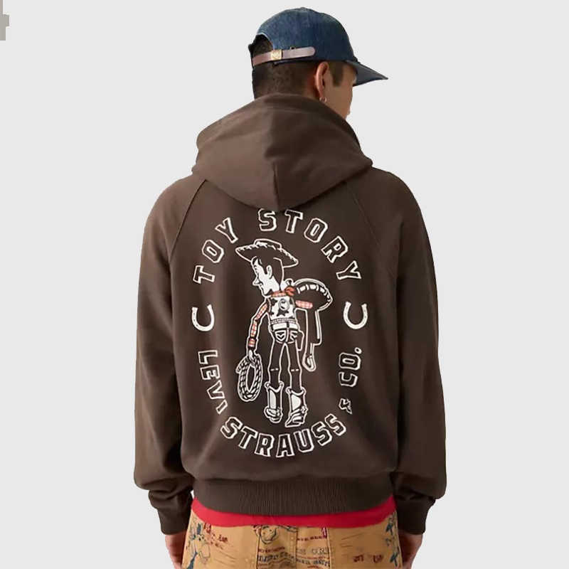 New Levi's x Toy Story 2025 Woody Saddleman Hoodie - Danezon
