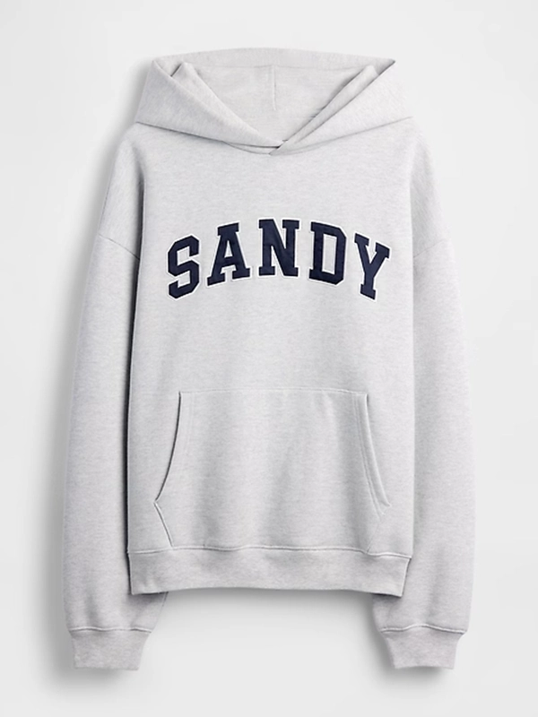 New & Trendsetting – Gap × Sandy Liang Logo Oversized Hoodie