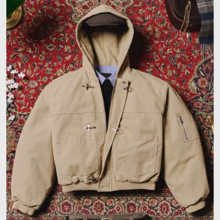 Shinzo Shige 15oz Canvas Clasp Bomber Jacket | Shinzo Jacket
