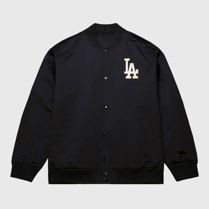 Dodgers Mitchell & Ness World Series Champions Satin Jacket
