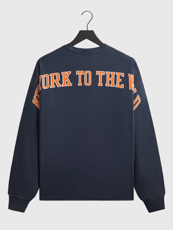 Kith for the Knicks Knickerbockers Long Sleeve Quinn T-shirt