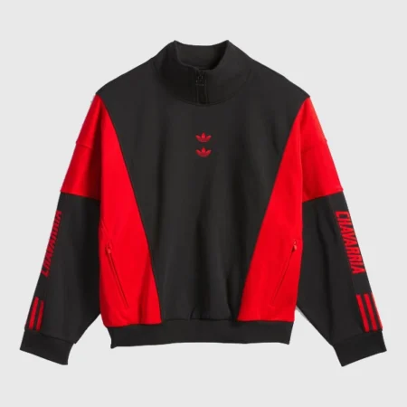 Adidas x WC Watsonville Mockneck Sweatshirt Black/Red
