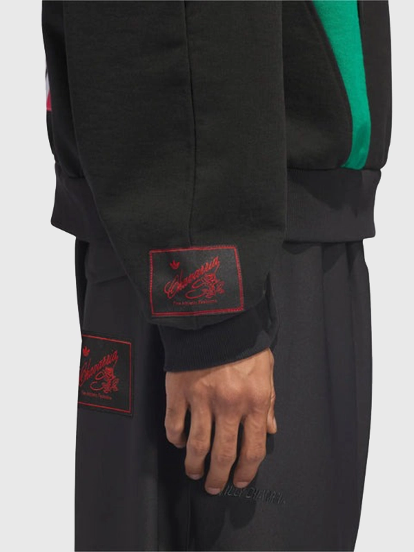 Adidas x Willy Chavarria 2025 Black Chicano Sweatshirt - Danezon