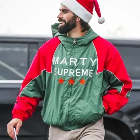 Sam Hartman Mexico Marty Supreme Jacket – Green & Red
