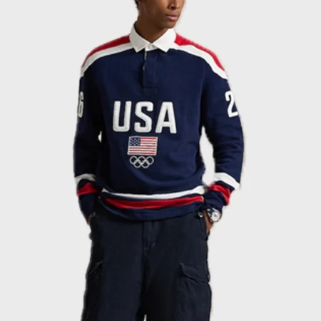 Winter Olympics Polo Ralph Lauren Team USA Rugby Sweatshirt