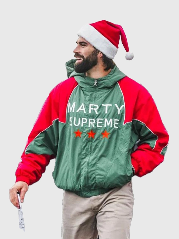 Sam Hartman Mexico Marty Supreme Jacket – Green & Red