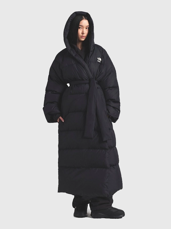 TNF × SKIMS Nuptse Wrap Parka Coat – Hot & Trending 2025