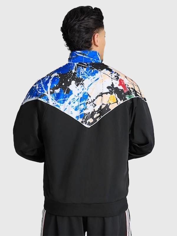Manchester United x adidas Stone Roses Track Jacket Black