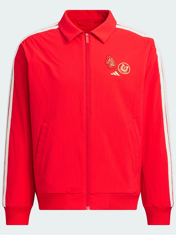 Adidas 2026 CNY 3 Striped Woven Bomber Jacket - Danezon
