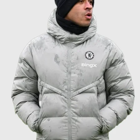deres☆ Chelsey coat-like jacket ダークグレー Liam Rosenior Chelsea Training Session Jacket | Danezon