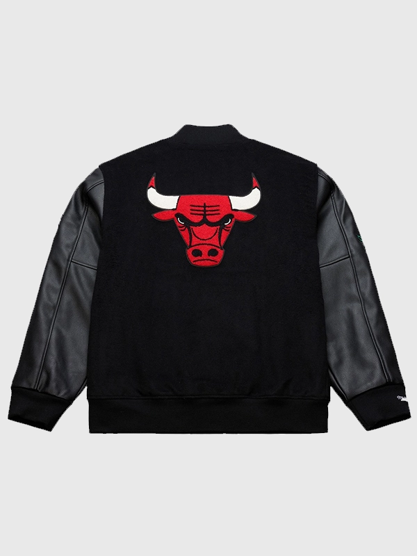 Derrick Rose Chicago Bulls Retirement Letterman Full-Snap Jacket