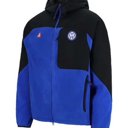 NIKE インテル×ACG フリースジャケット　サイズXL fcrb Inter Milan FC x Nike ACG Hooded Full-Zip Jacket - 2025/26