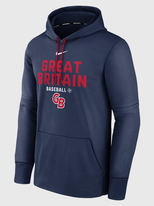 Nike Great Britain 2026 World Baseball Classic Hoodie – Navy