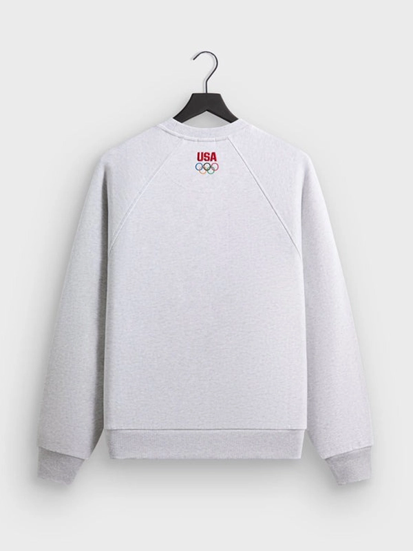 KITH キス TEAM USA スウェット ライトグレー　M Team USA Kith Raglan Nelson Crewneck Sweatshirt - Grey