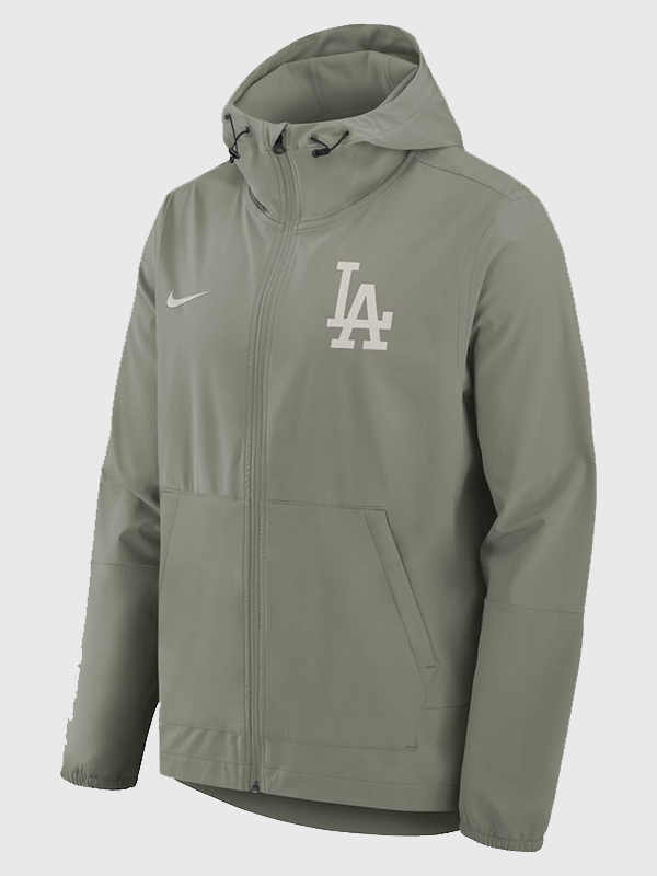 Men's Los Angeles Dodgers Nike Full-Zip Hooded Jacket​