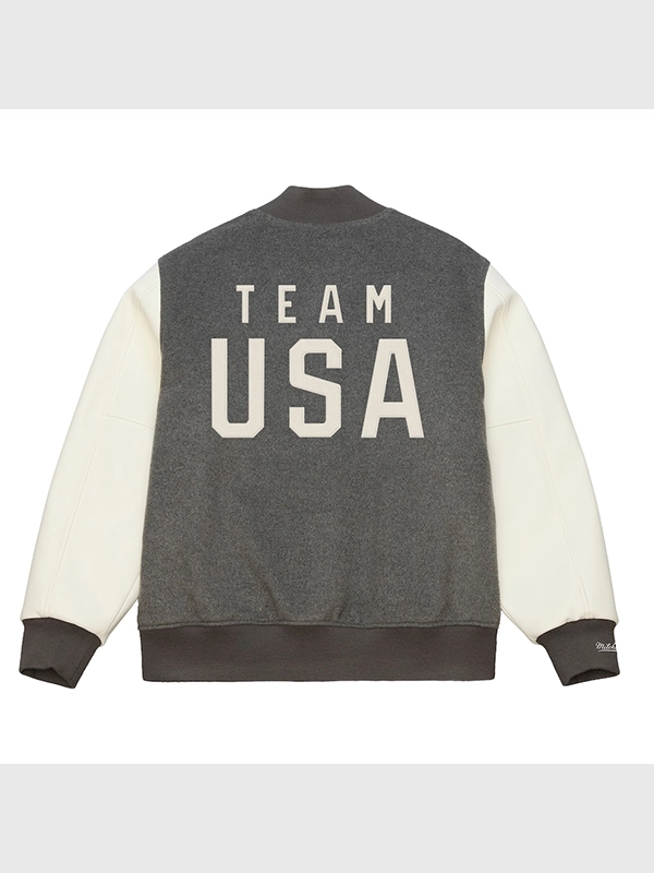 Mitchell & Ness Coach Snoop Team USA Varsity Jacket