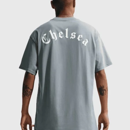 Men's Grey Nike Chelsea Peak T-Shirt – 2026