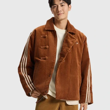  CNY チャイニーズニューイヤー限定 ジャケット Get The 2026 Adidas New Year Pad Brown Jacket - Danezon