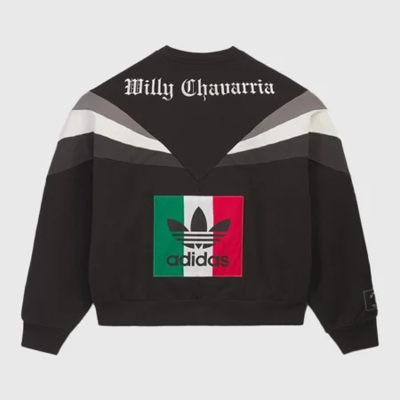 Adidas x Willy Chavarria Chicano Crewneck 2.0 Sweatshirt Black
