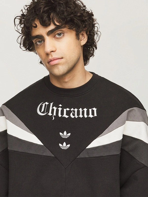 Adidas x Willy Chavarria Chicano Crewneck 2.0 Sweatshirt Black
