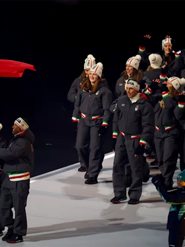 Team Italy Winter Olympics 2026 EA7 Emporio Armani Jacket