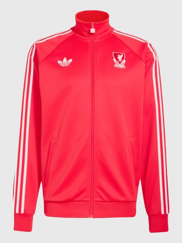 LFC adidas Track Jacket Red