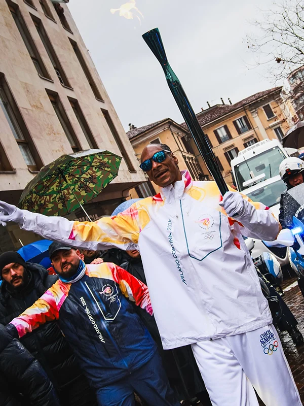 Snoop Dogg Milano Cortina 2026 Olympics Torchbearers Jacket