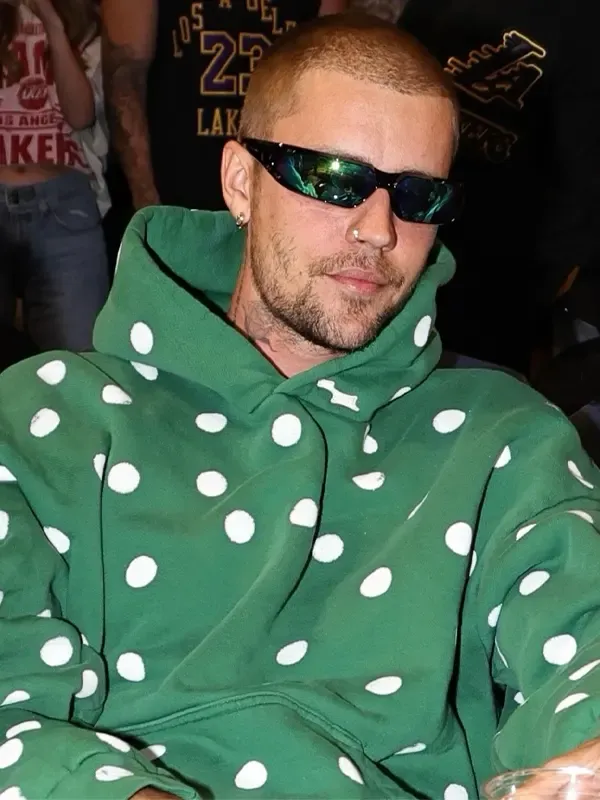 値下げ Justin bieber official sleeveなど2set Justin Bieber Polka Dot Hoodie | Justin Bieber Hoodie