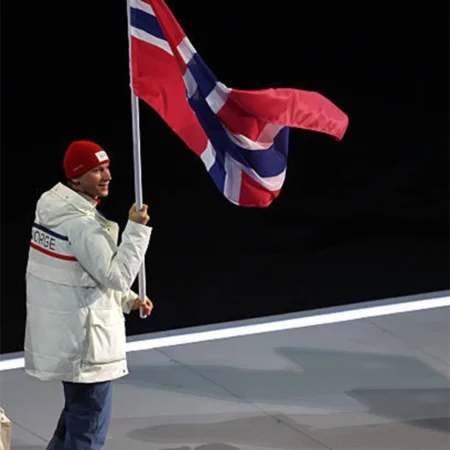 c 新品 NorwayTeam Jacket & Full Zip Pants Team Norway Opening Ceremony Parka Jacket - 2026