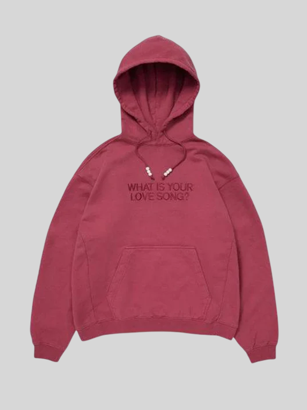 WHAT IS YOUR LOVE SONG? フーディー M Buy BTS Arirang What is Your Love Song Hoodie Maroon