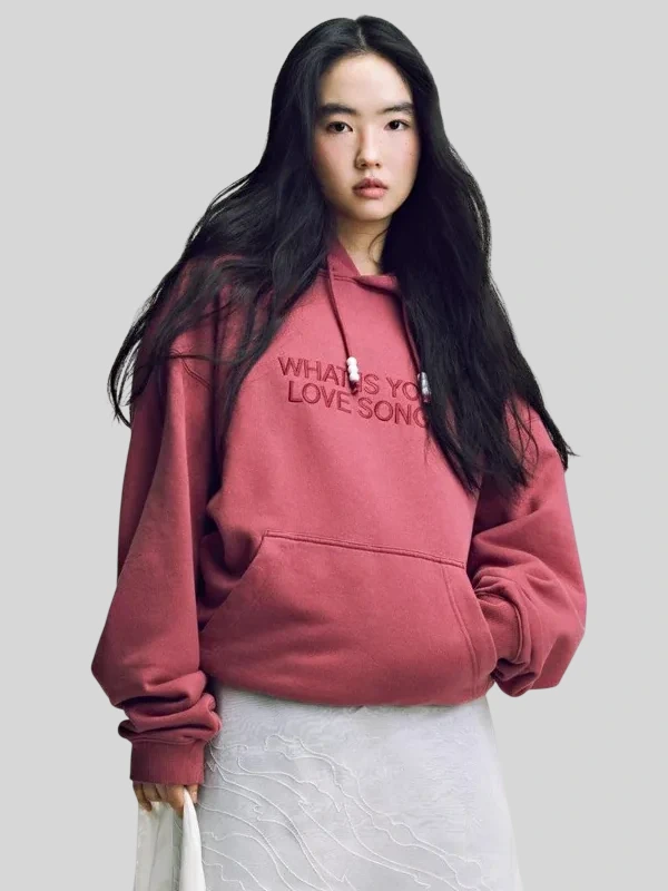 Buy BTS Arirang What is Your Love Song Hoodie Maroon