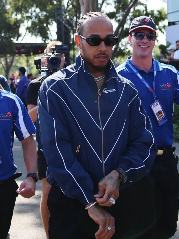 Lewis Hamilton Chavarria Track Jacket - In Sizes XS to 3XL