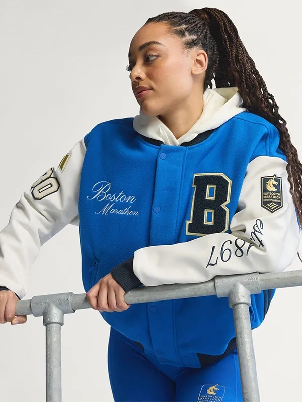 Boston Marathon 26 Wool Varsity Jacket - 2026