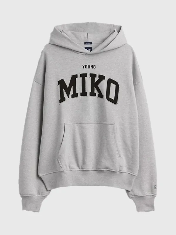GAP YOUNG MIKO ヘビーウェイトロゴパーカー Gap Young Miko Hoodie | Young Miko Hoodie Gap