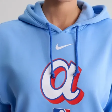 Women's Atlanta Braves Nike Blue 2026 City Connect Hoodie