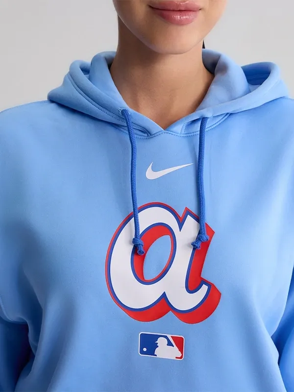 Women's Atlanta Braves Nike Blue 2026 City Connect Hoodie