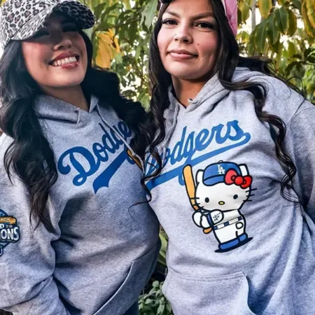 Dodgers Hello Kitty Hoodie | Hello Kitty Dodgers Hoodie