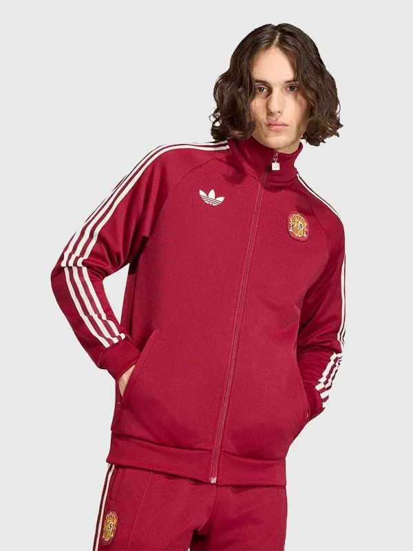 Adidas x Spain 2026 World Cup Maroon Track Jacket