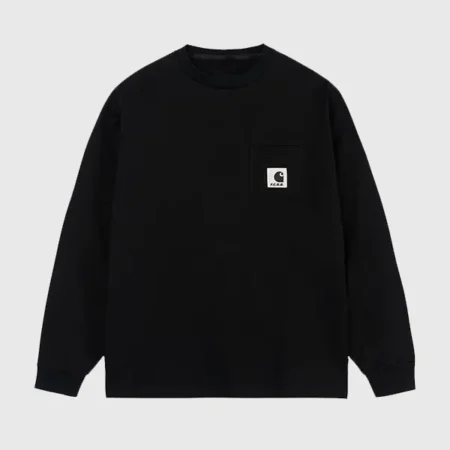 ⭐︎Bristol⭐︎ Carhartt WIP L/S POCKET TEE Carhartt WIP x F.C. Real Bristol Pocket Long-Sleeve T-Shirt