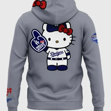 Dodgers Hello Kitty Hoodie | Hello Kitty Dodgers Hoodie