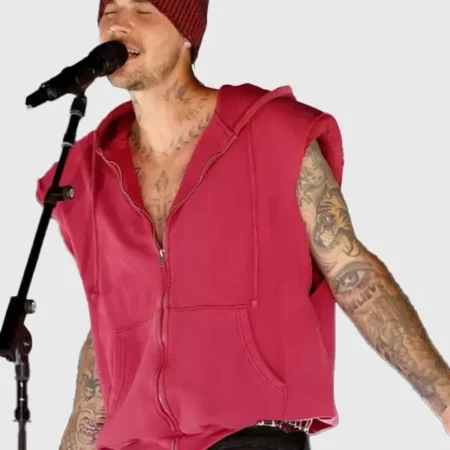 Justin Bieber Greg Ross Sleeveless Hoodie
