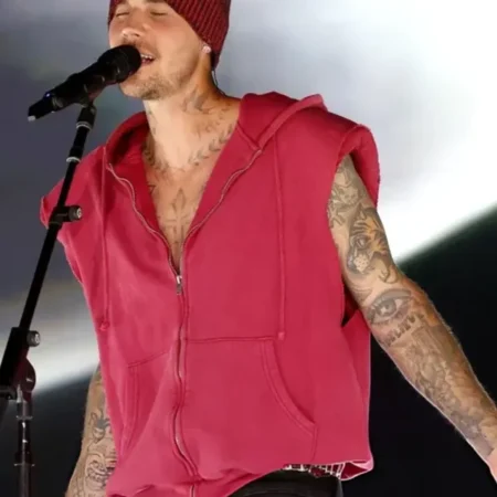 Justin Bieber Greg Ross Sleeveless Hoodie