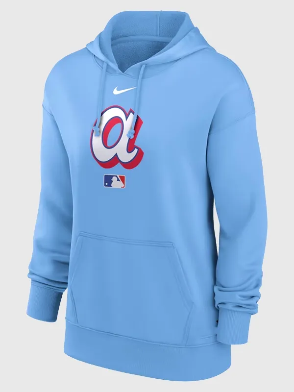 Women's Atlanta Braves Nike Blue 2026 City Connect Hoodie