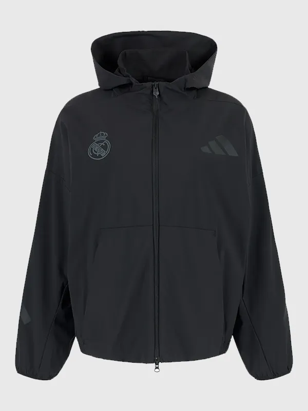 Adidas x Real Madrid Urban Z.N.E. Women's Black Track Jacket