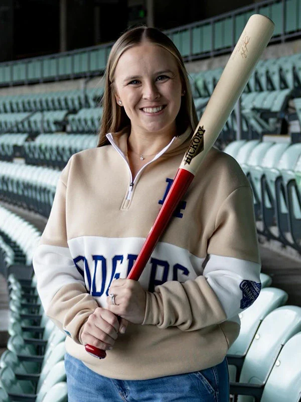 Los Angeles Dodgers 2026 Womens Night Quarter Zip Sweatshirt