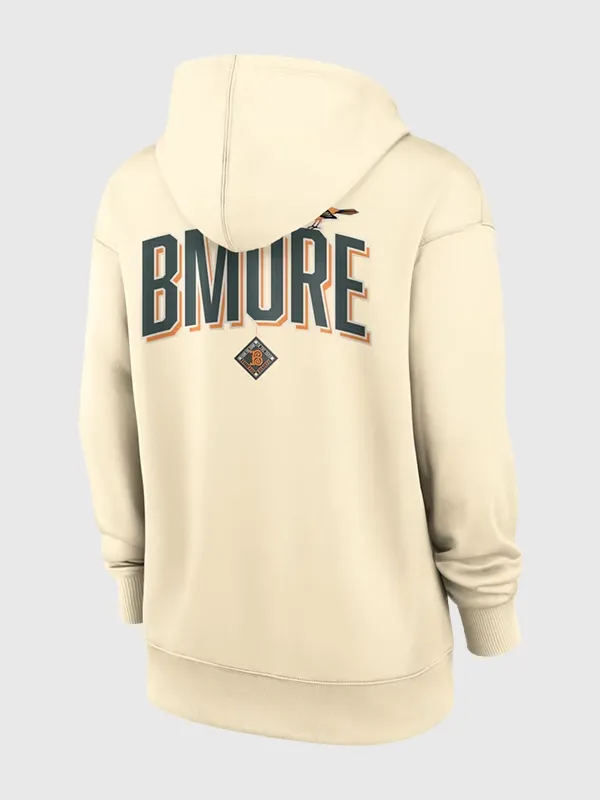 Baltimore Orioles Nike Cream 2026 City Connect Hoodie
