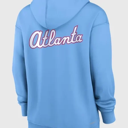 Women's Atlanta Braves Nike Blue 2026 City Connect Hoodie