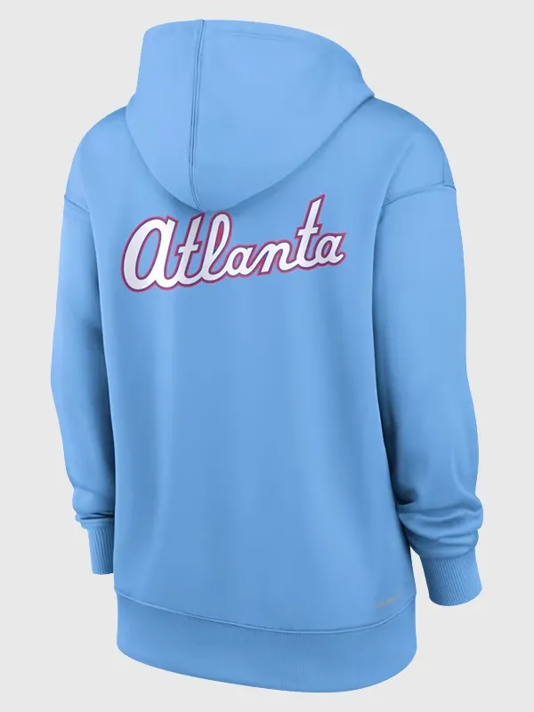 Women's Atlanta Braves Nike Blue 2026 City Connect Hoodie