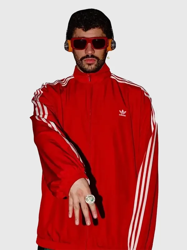 Adidas Para Bad Bunny Red Jacket – Danezon